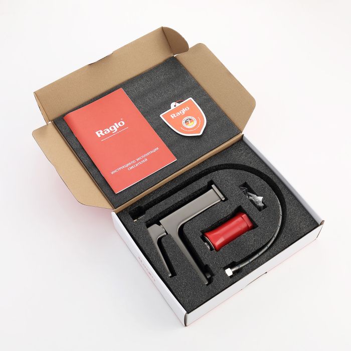 Смеситель для раковины Raglo графит R51.10.09