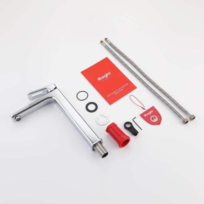 Смеситель для раковины высокий Raglo хром R51.15