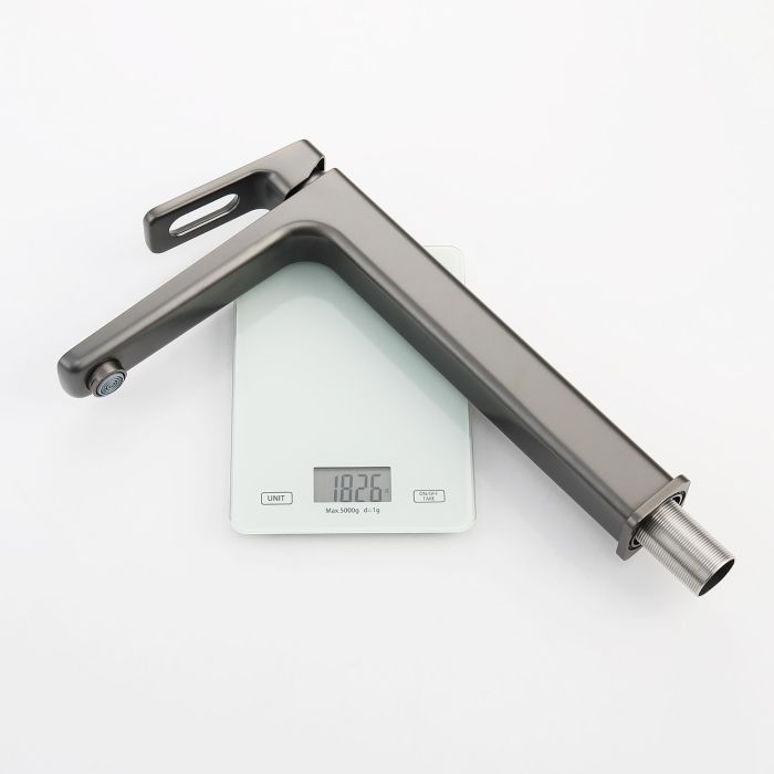 Смеситель для раковины высокий Raglo графит R51.15.09