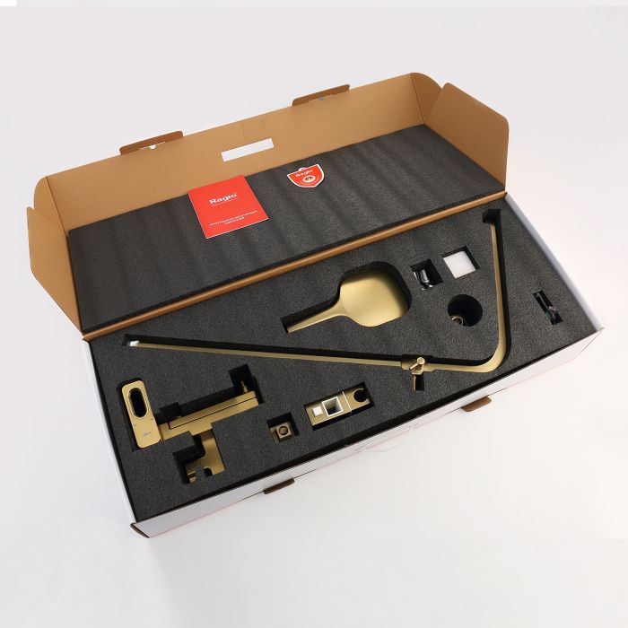 Душевая система Raglo сатин золото R51.24.03