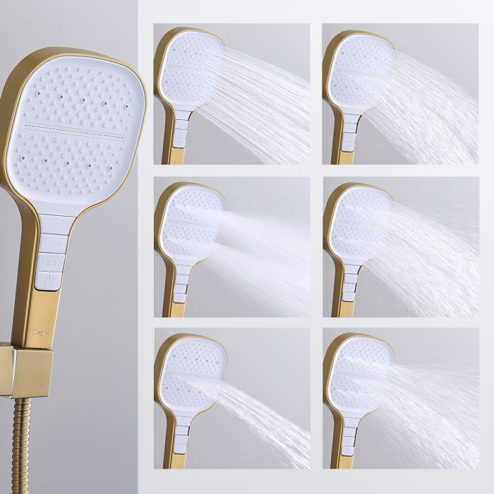 Душевая система Raglo сатин золото R51.24.03