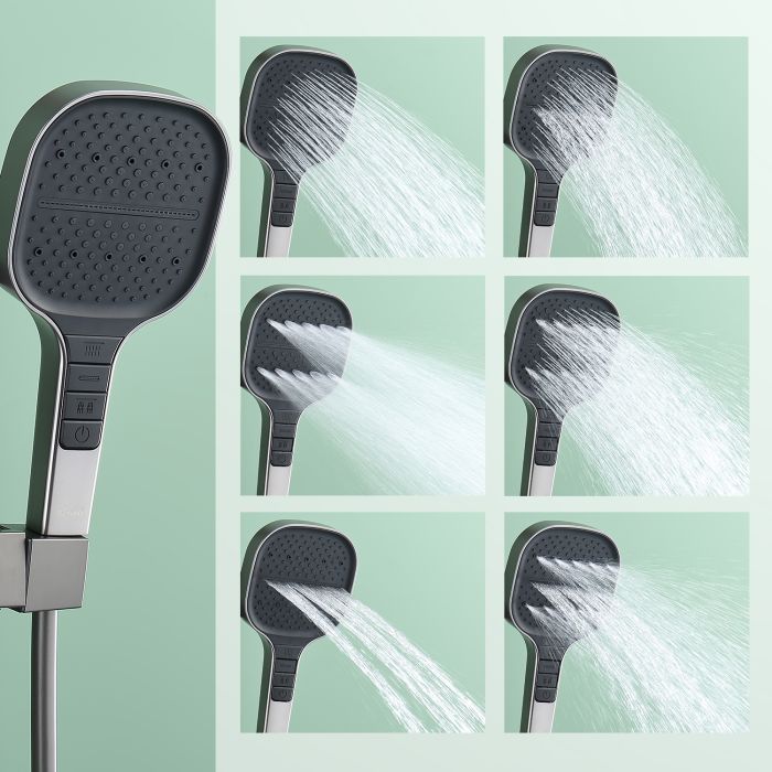 Душевая система Raglo графит R51.24.09