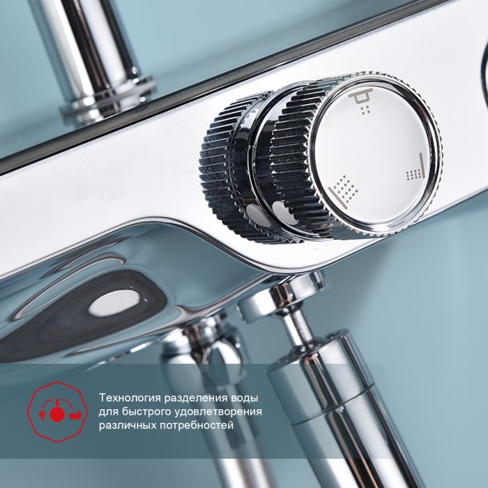 Душевая система Raglo хром R60.24