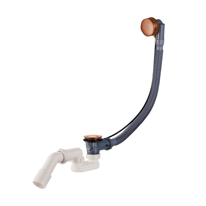 Сифон для ванны полуавтомат Raglo матовая медь R600.30.33