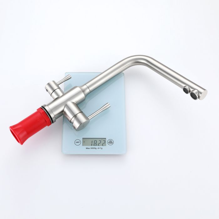 Смеситель для кухни с подключением к фильтру питьевой воды Raglo сатин R81.61.05