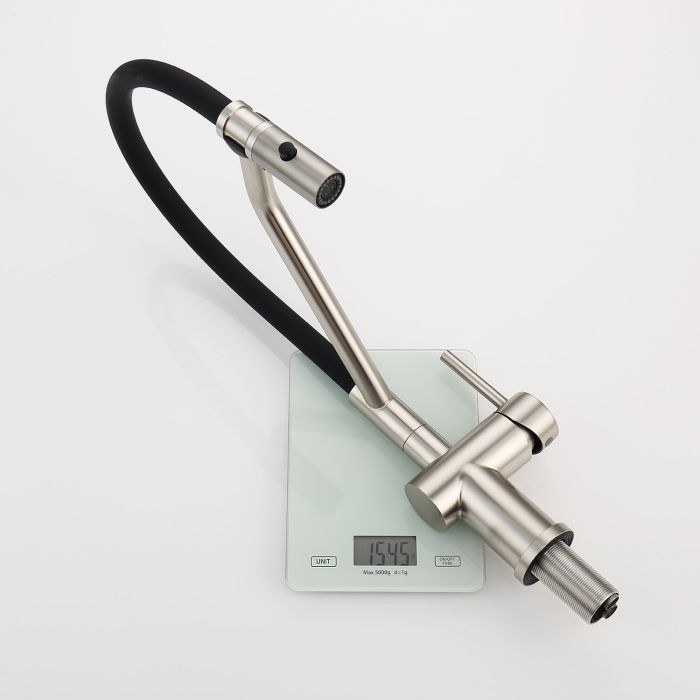 Смеситель для кухни со съемным изливом на магните Raglo сатин R86.41.05