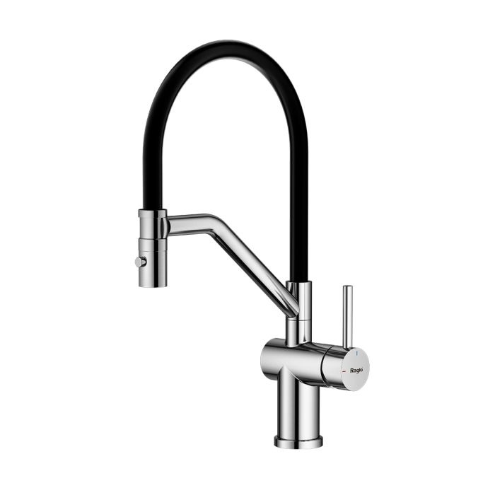 Смеситель для кухни со съемным изливом на магните Raglo сатин R86.41.05