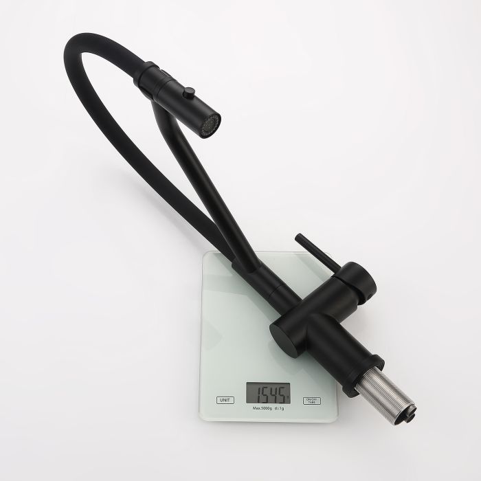 Смеситель для кухни со съемным изливом на магните Raglo черный R86.41.06