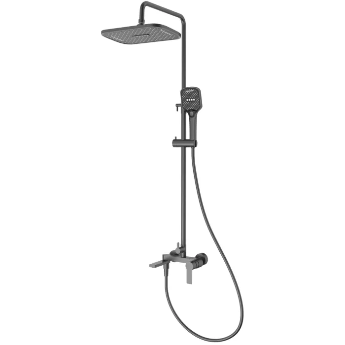 Душевая система Splenka графит S06.24.09