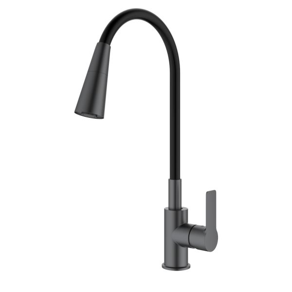 Смеситель для кухни Splenka оружейная сталь S06.43.09