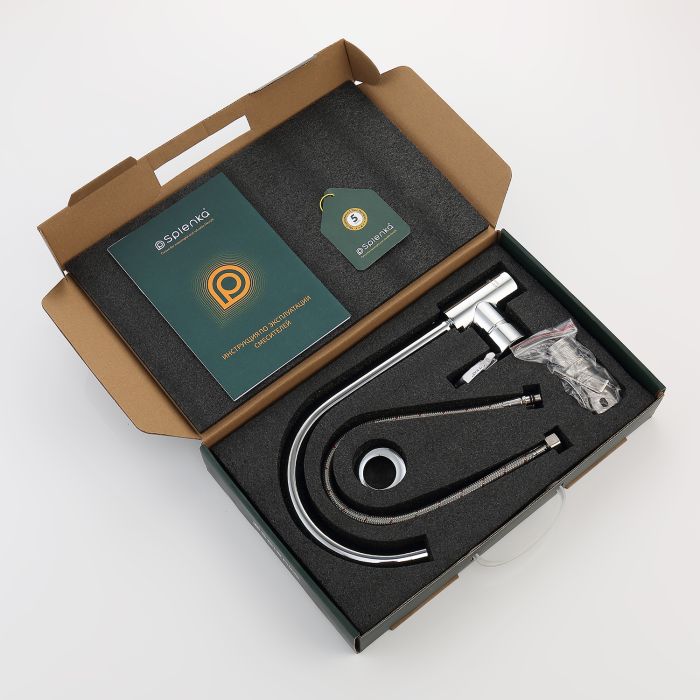 Смеситель для кухни Splenka хром S201.40