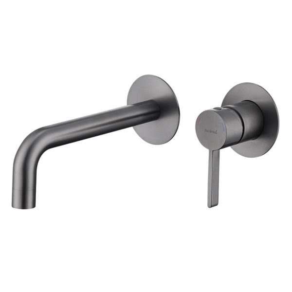 Встраиваемый смеситель для раковины Splenka графит S221.11.09