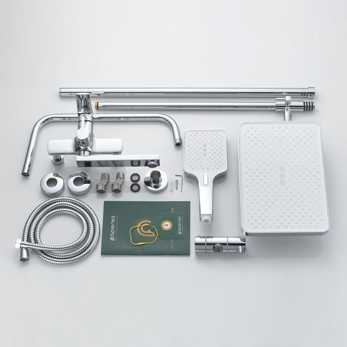 Душевая система Splenka хром S30.24