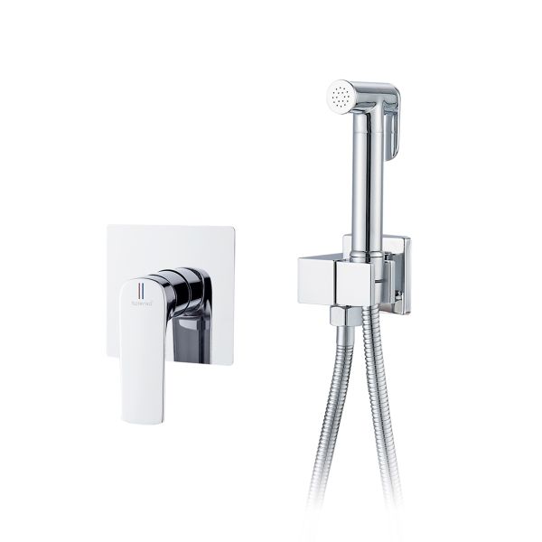 Смеситель с гигиеническим душем встраиваемый Splenka хром S30.53