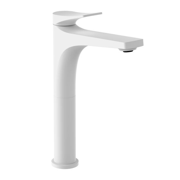 Смеситель для раковины высокий Splenka белый S54.15.08